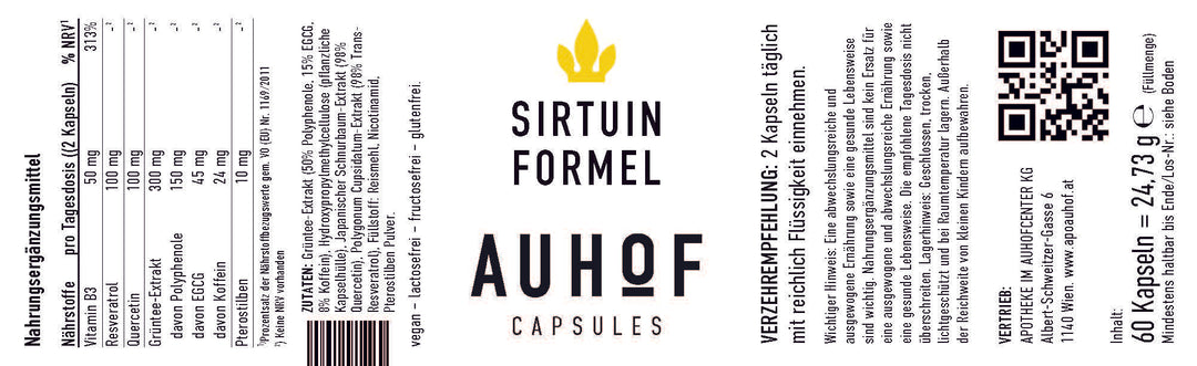 AUHOF GOLD SIRTUIN KPS